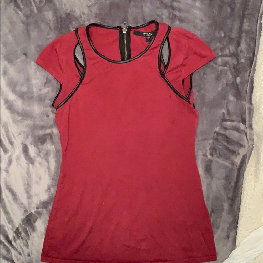 Maroon Blouse